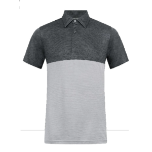 FX MEN POLO SHIRT PORTREE – GRAPHITE/LT.GREY