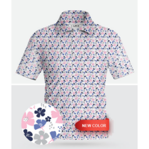 FX MEN POLO SHIRT SPELLO – WHITE/WED/PINK/NAVY