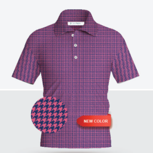 PE MEN POLO SHIRT GULF SHORES – PINK