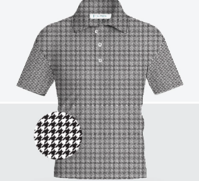 PE Men Polo Shirt Gulf Shores White Black