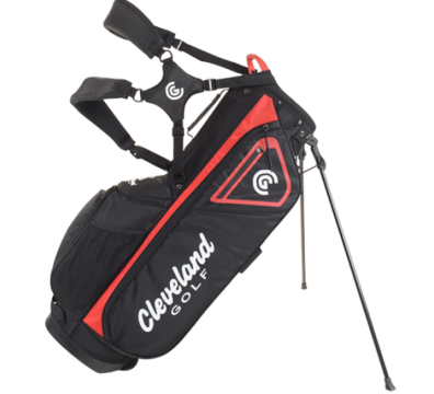 Cleveland SMU Stand Bag Black Red