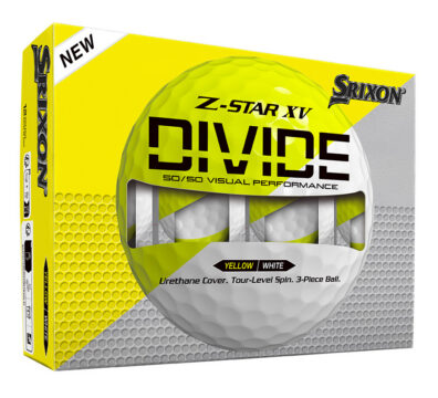 Srixon Z-Star XV Divide Yellow White