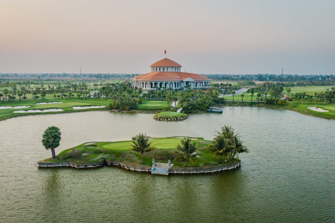 Chhun On Golf Resort Lake Course fairway and layout